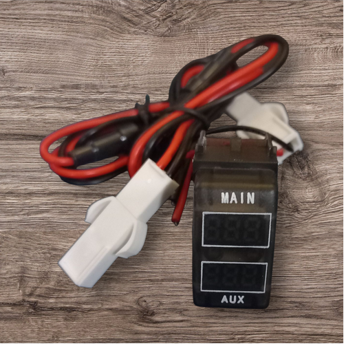 Nissan Dual Voltmeter Display-Tall