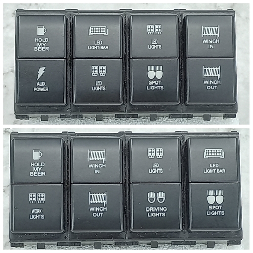 Nissan Tall Dual Push Switch